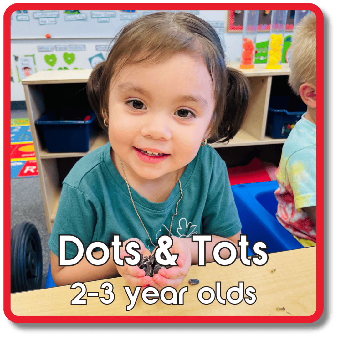 Button: Dots & Tots 2-3 Year Olds